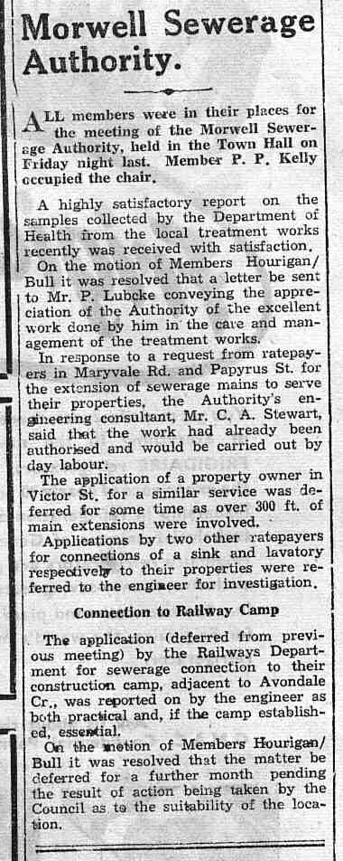 sewerage